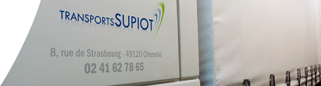 Contact entreprise Transport Supiot